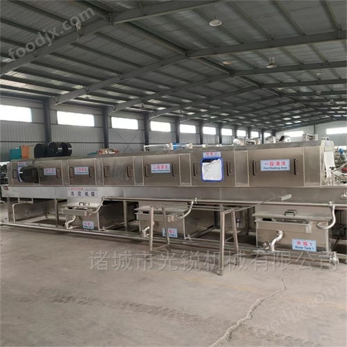 洗筐機(jī)與友邦托盤清洗機(jī) 助力食品加工行業(yè)潔凈升級的兩大利器